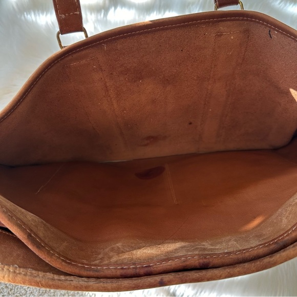 Vintage Coach Briefcase Handbag Brown Leather - Picture 8 of 16